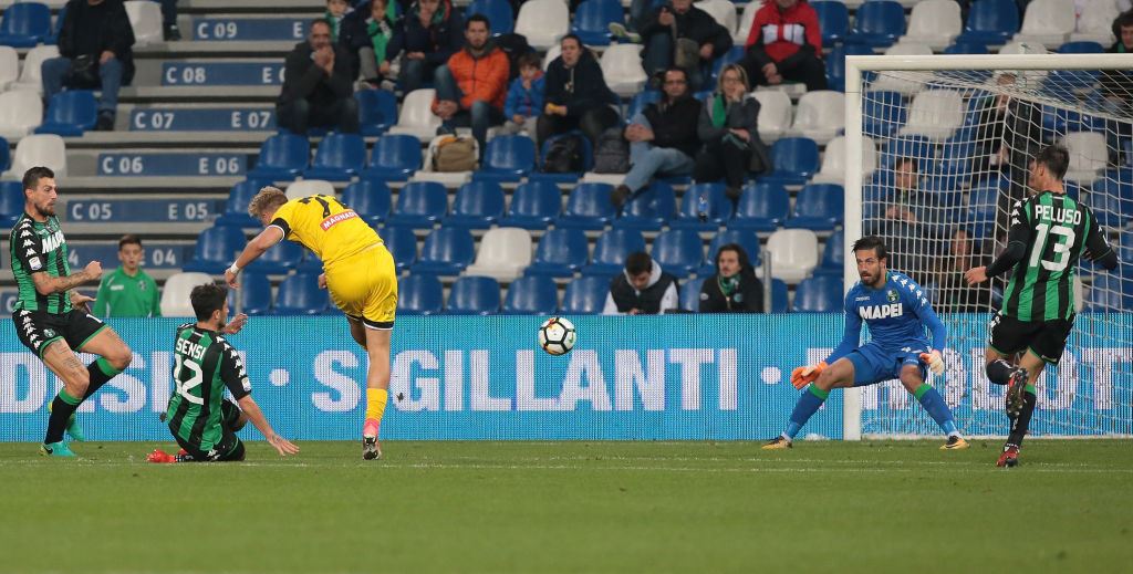 Sassuolo-Udinese 0-1