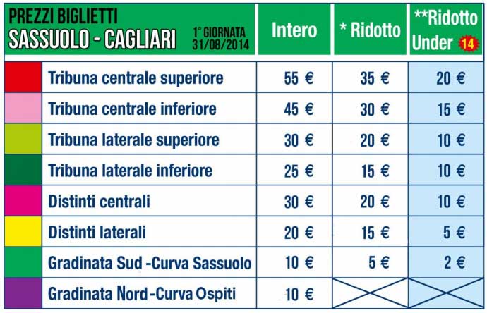 costo-biglietti-sassuolo-cagliari