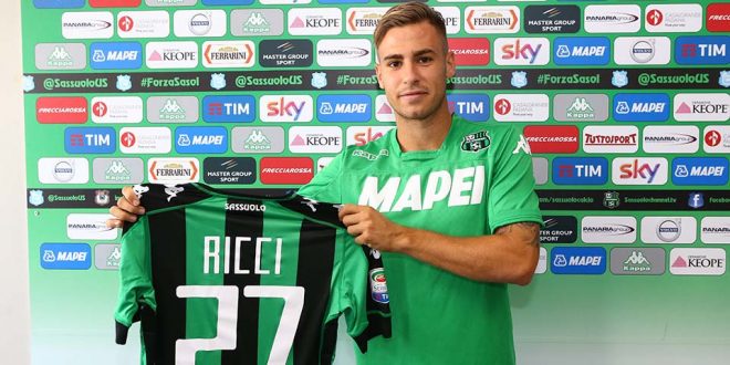 ricci-federico presentazione, fonte: sassuolocalcio.it