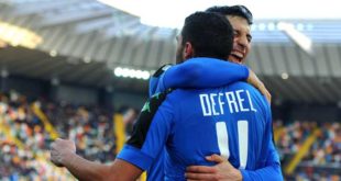 Gregoire Defrel gol, Udinese-Sassuolo