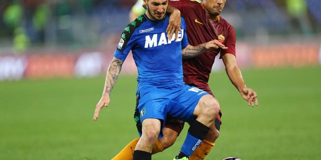 matteo politano roma-sassuolo ex