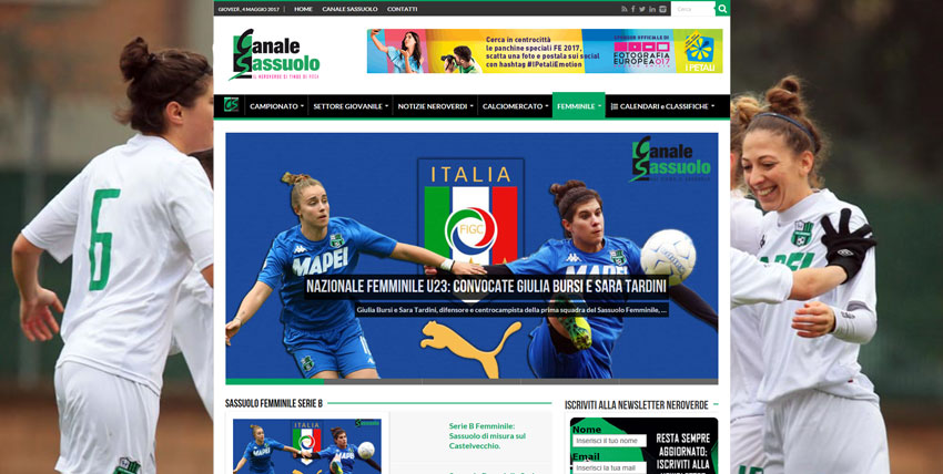 sassuolo femminile notizie