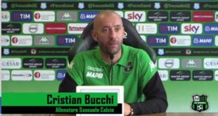 Cristian Bucchi conferenza Sassuolo-Genoa