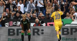 Sassuolo-Juventus 1-3, Paulo Dybala