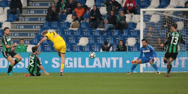 Sassuolo-Udinese 0-1