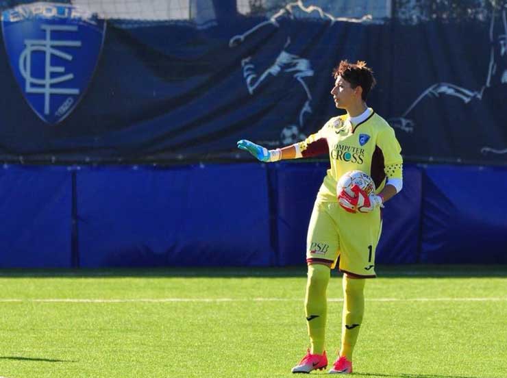 Silvia Vicenzi in campo Empoli Ladies