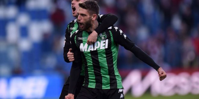 Domenico Berardi e Pol Lirola