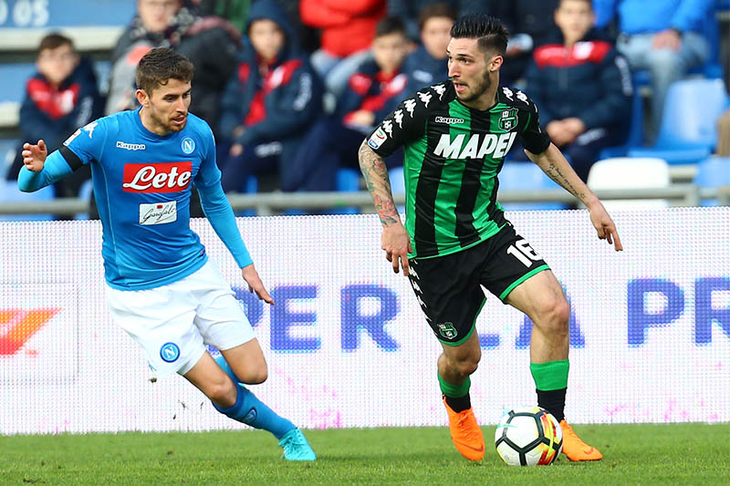 Il Sassuolo fa la partita della vita contro il Napoli