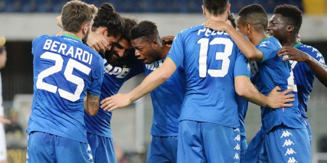 Verona-Sassuolo esultanza