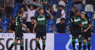 Sassuolo-Empoli esultanza