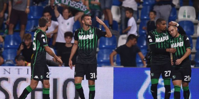 Sassuolo-Empoli esultanza