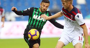 bologna-sassuolo precedenti