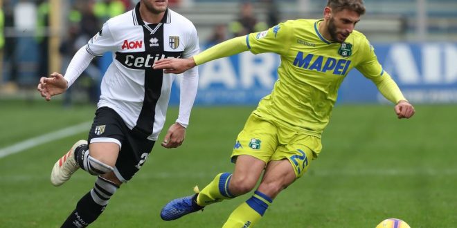 berardi parma-sassuolo 2-1