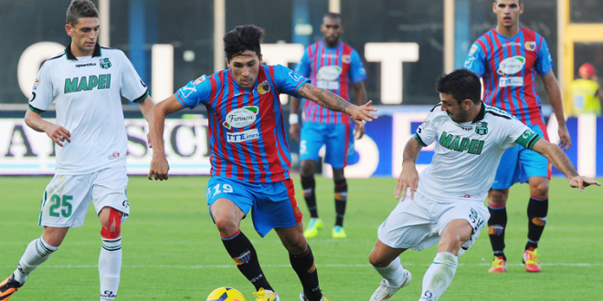 sassuolo-catania precedenti