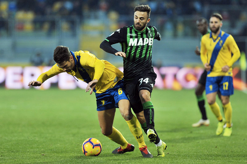 sassuolo-frosinone precedenti