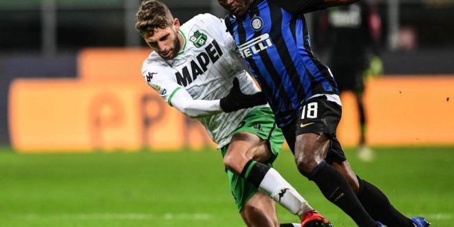 inter sassuolo precedenti