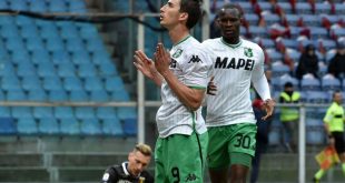 Filip Djuricic, esultanza Genoa-Sassuolo
