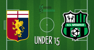 Diretta Under 15 Genoa-Sassuolo