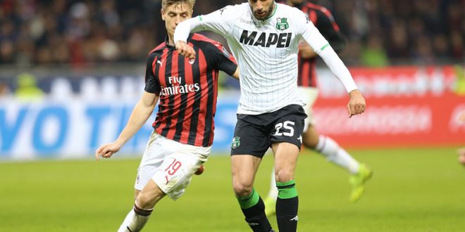 precedenti sassuolo-milan