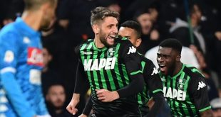 diretta Sassuolo-Napoli