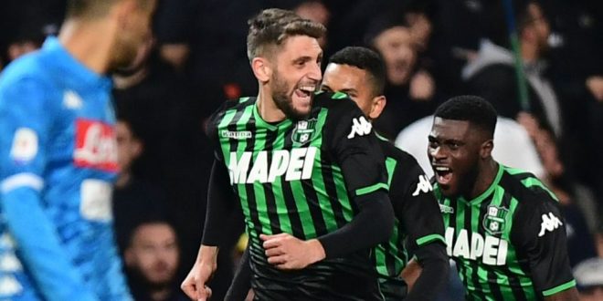 diretta Sassuolo-Napoli