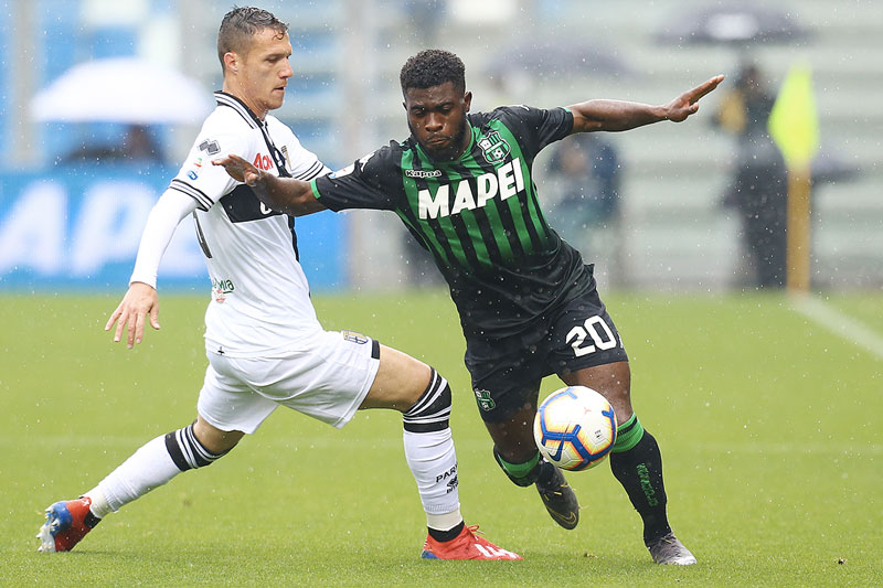 parma-sassuolo precedenti