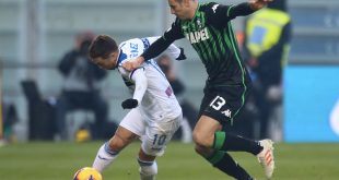 atalanta sassuolo recupero