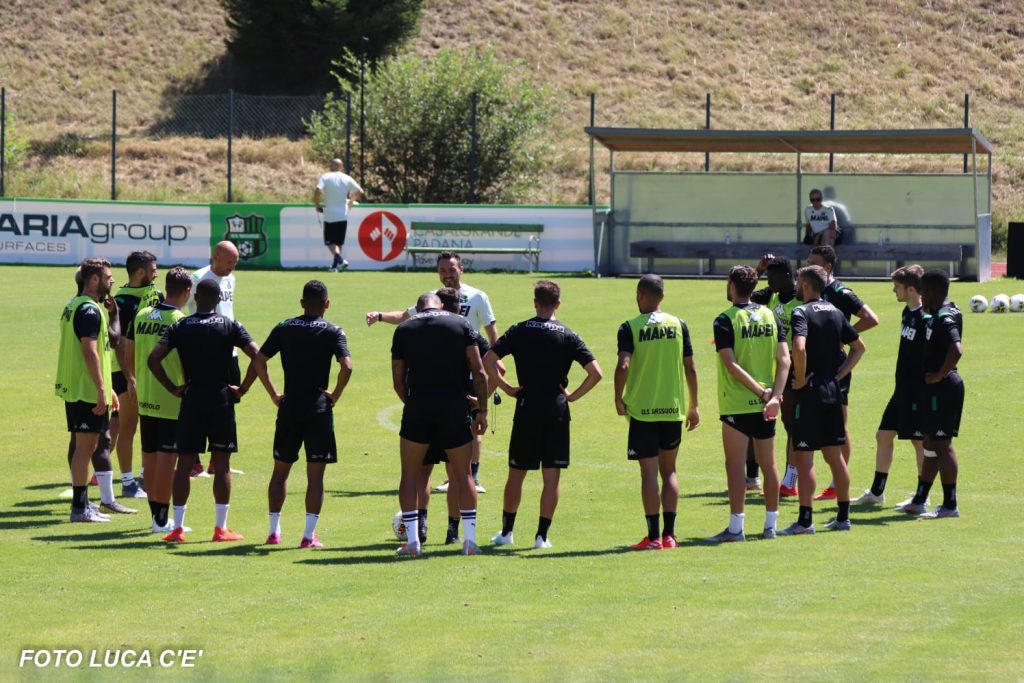 Ritiro Vipiteno, Allenamento Sassuolo