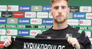 Calciomercato Sassuolo: Kyriakopoulos potrebbe rientrare dal Bologna. Quale futuro?