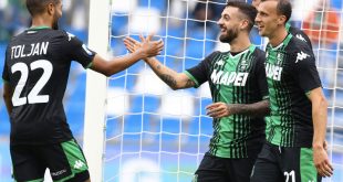 sassuolo-spal 3-0 caputo