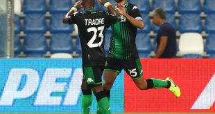 Domenico Berardi e Junior Traorè, Sassuolo-Sampdoria