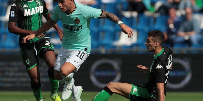 diretta inter sassuolo