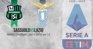 diretta sassuolo lazio 13^ serie a