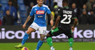 diretta napoli-sassuolo
