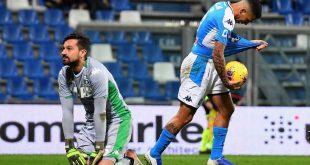 sassuolo-napoli tabellino