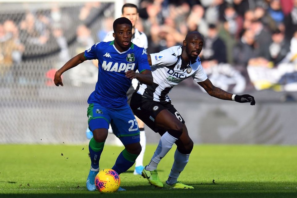 sassuolo udinese precedenti