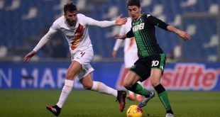 tabellino sassuolo roma