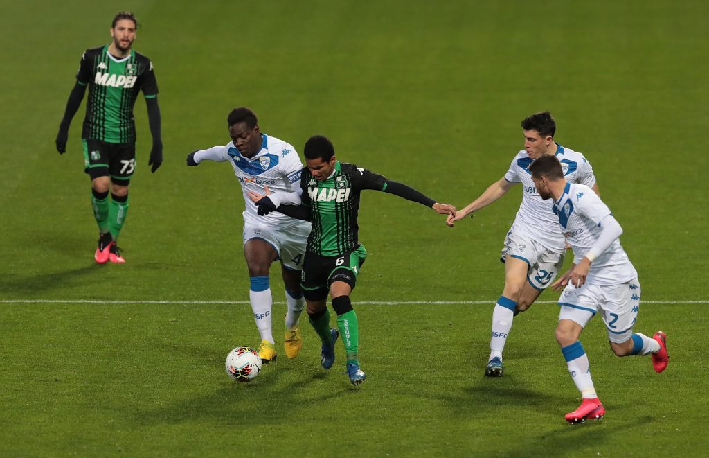 Sassuolo-Brescia 3-0 tabellino