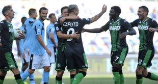 Esultanza Lazio-Sassuolo