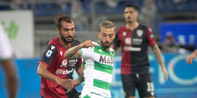 numeri statistiche cagliari-sassuolo 1-1
