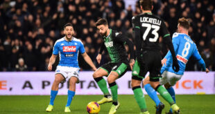 napoli sassuolo tabellino