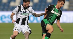 diretta Sassuolo-Udinese
