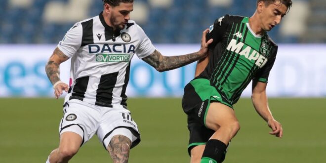 diretta Sassuolo-Udinese