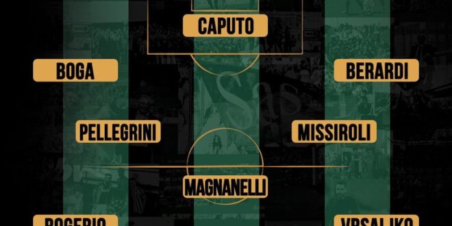 sassuolo formazione centenario