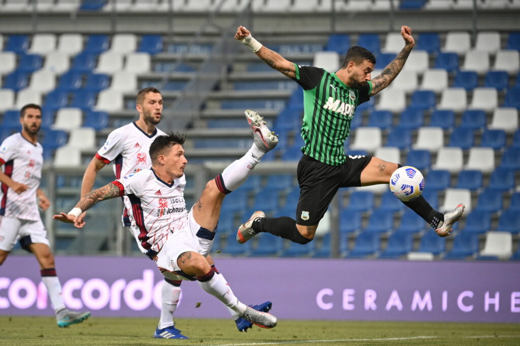 Cagliari-Sassuolo in tv