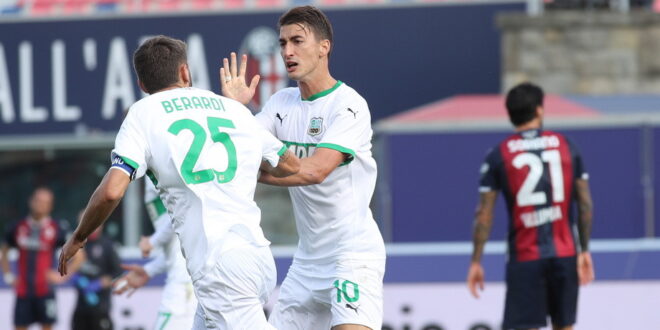 bologna-sassuolo 3-4