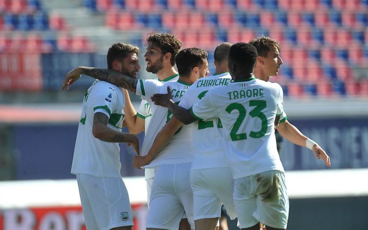 tabellino bologna sassuolo