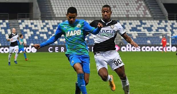 diretta sassuolo udinese