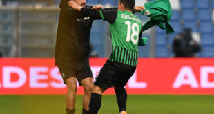 tabellino sassuolo-genoa