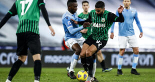 diretta sassuolo lazio